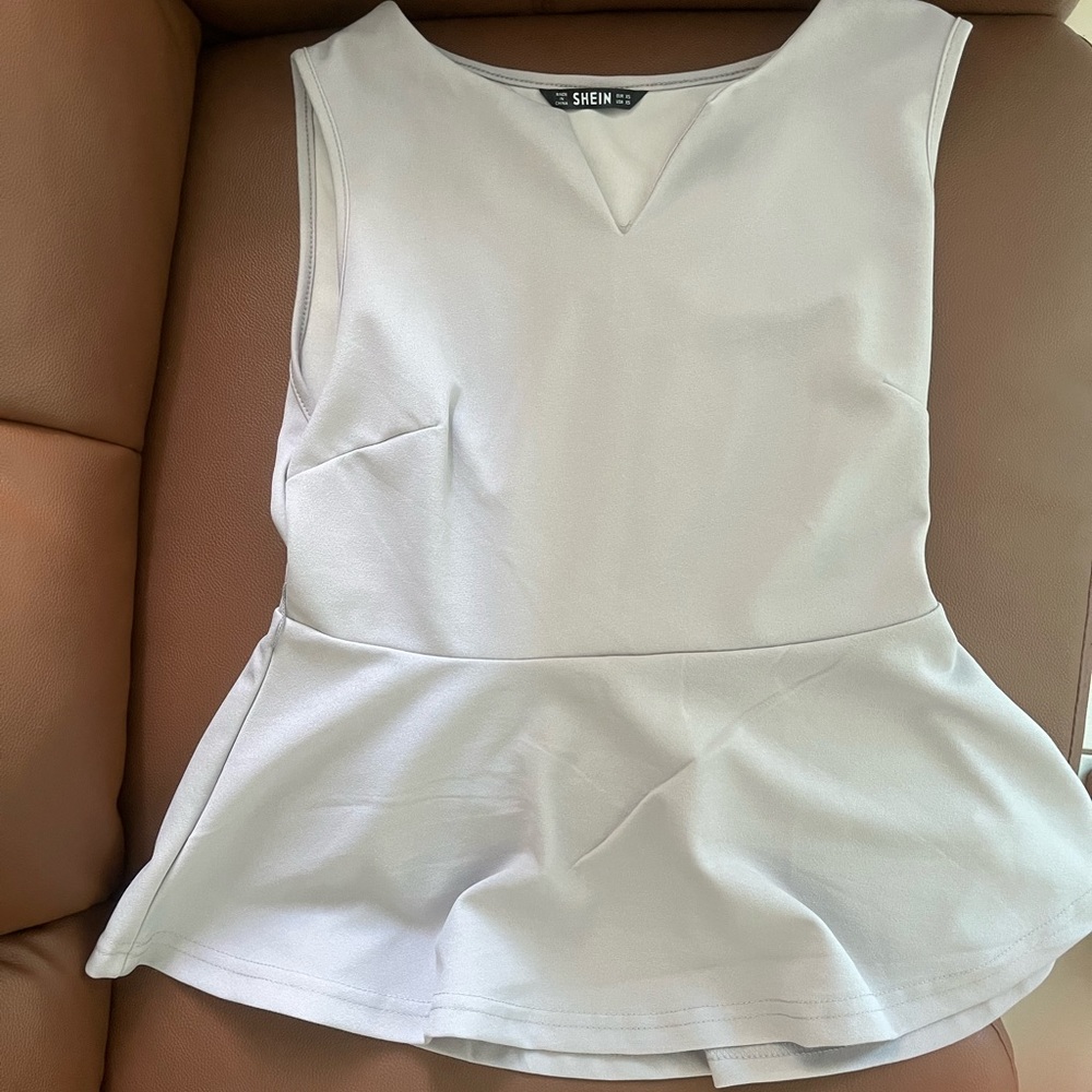 Gray SHEIN blouse